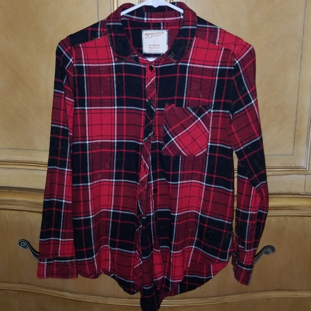 Plaid top